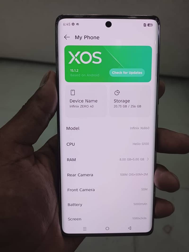 Infinix Zero 40 0