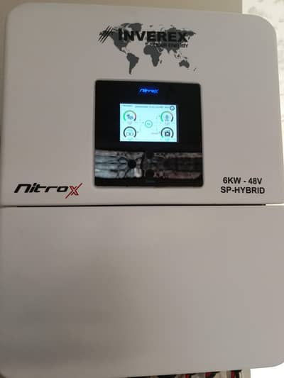 Inverex Nitrox 6KW Hybrid Inverter – 1 Year Used | Under Warranty