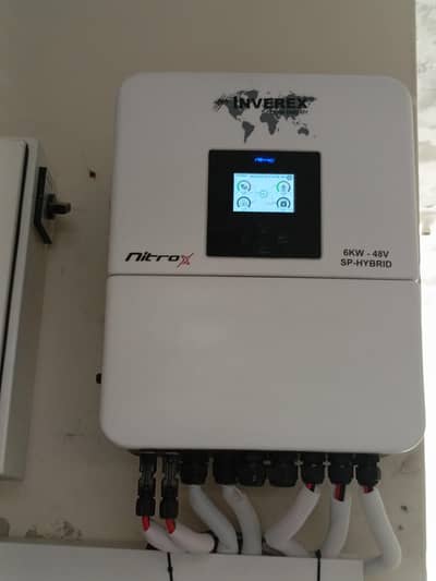 Inverex Nitrox 6KW Hybrid Inverter – 1 Year Used | Under Warranty