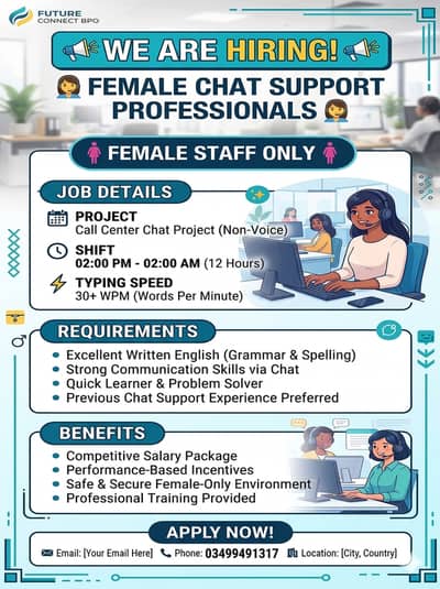 Chat project only female