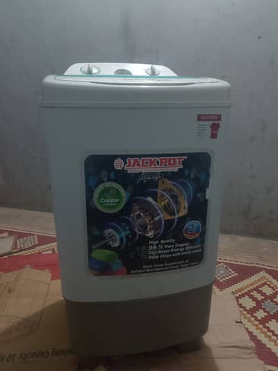 Jackpot 10KG Automatic Washing Machine – Like New | Only 2 Times Used