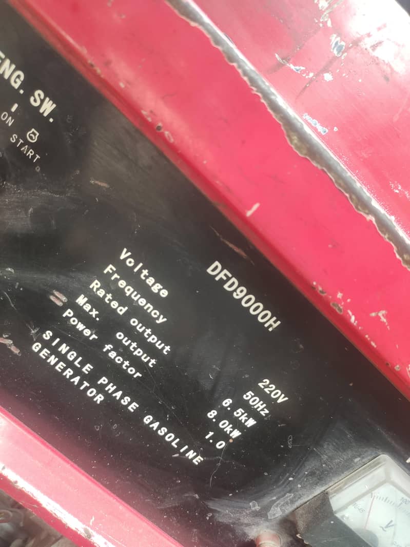 Ducar DFD9000H 6kv generator 2