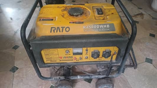 RATO 2.8 Kv Petrol and gas portable trolley generator