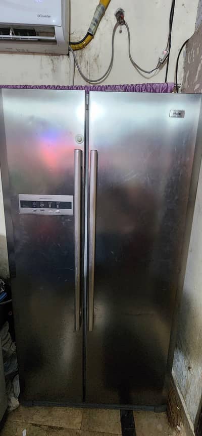 Hair double door fridge for sell
