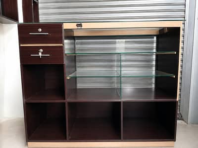 Ready Made Wooden Display Rack | 16 Compartments