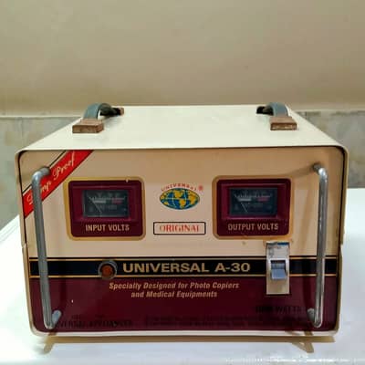 Universal A-30 3000W Original Voltage Stabilizer | Running Condition