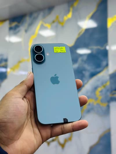 Apple iPhone 16 256GB | Teal | Non Pta | Water Pack