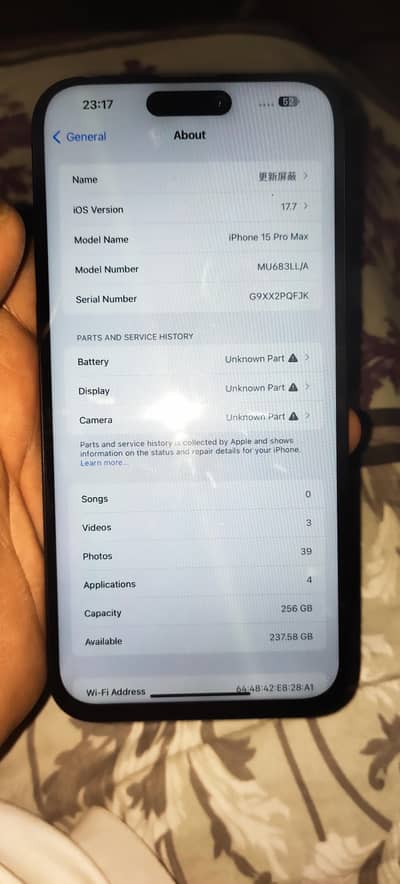 iphone 15 pro max bypass 256gb