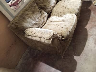 two one seater and one one seater sofa