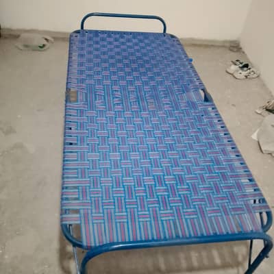 2 month used folding charpai