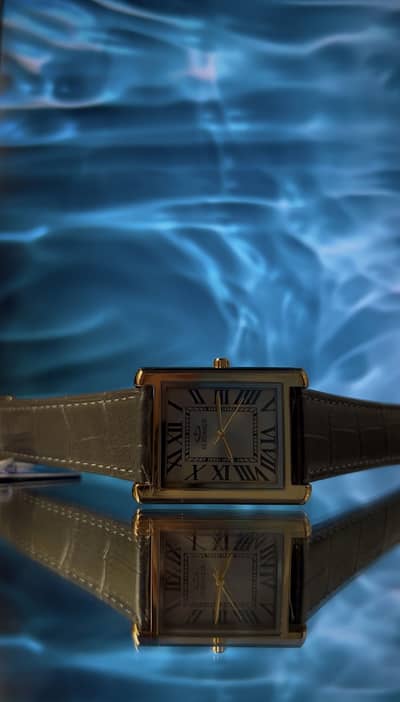 vintage watch stock available with roman dial and gold  tone