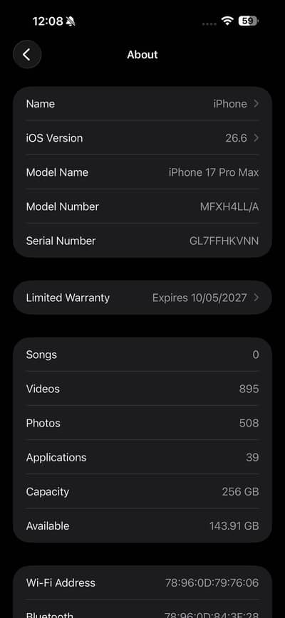 iphone 17 pro max with box 10 by 10