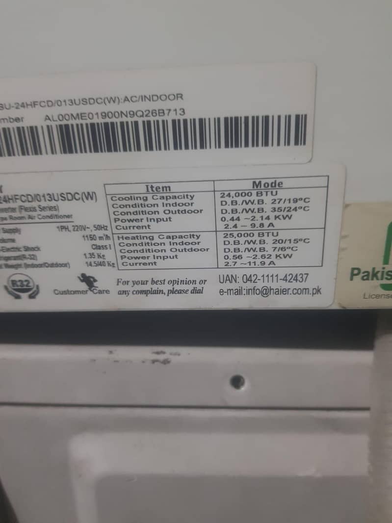 Haier 2 Ton Inverter & Non Inverter Split AC | Genuine 2