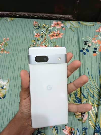 Google Pixel 7a blue color. 8/128 GB . with original charger