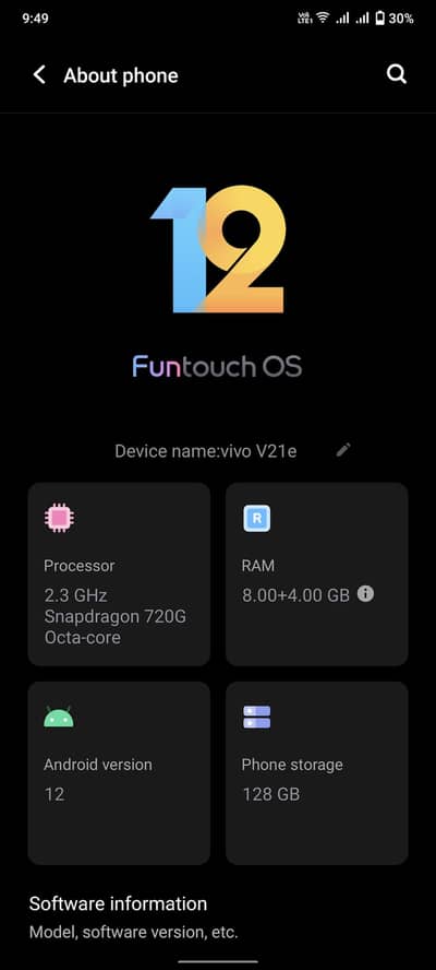 Vivo V21e