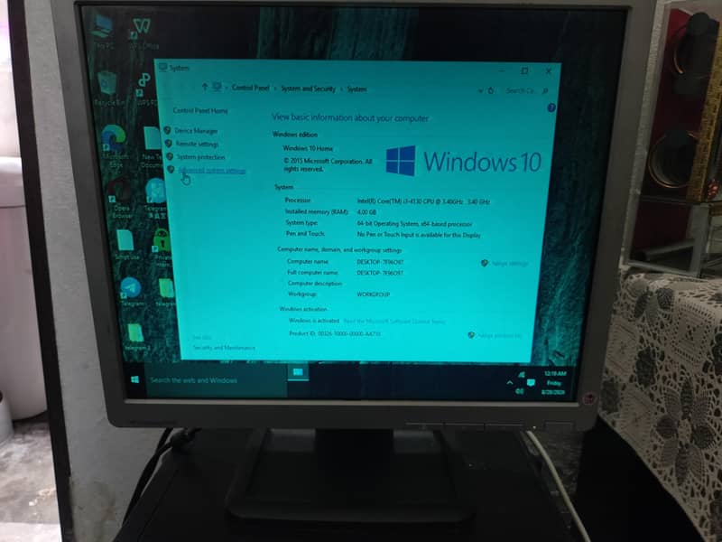 Cpu+Lcd+all accessories 0