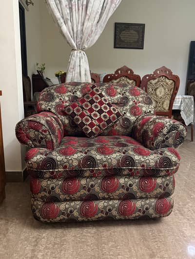 Please read description for details for 2 sofa sets & 1 rocking chair