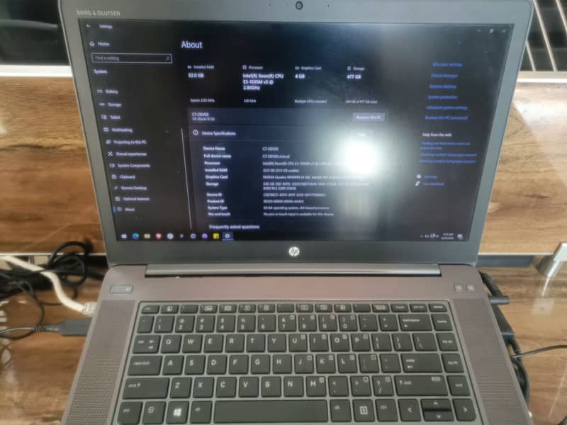HP Workstation Intel Xeon CPU E5-1630 3