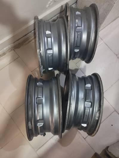 13 Inch 114 PCD Imported Alloy Rims Light Weighted