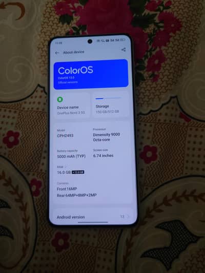 One Plus Nord 3 5g 16/512