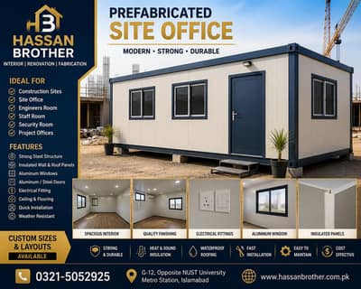 Prefabricated Room/masjid hospital School side office