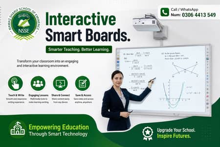 Interactive Boards | Touch Smart Boards Available For NSSE