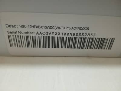 new ac only 2 month used