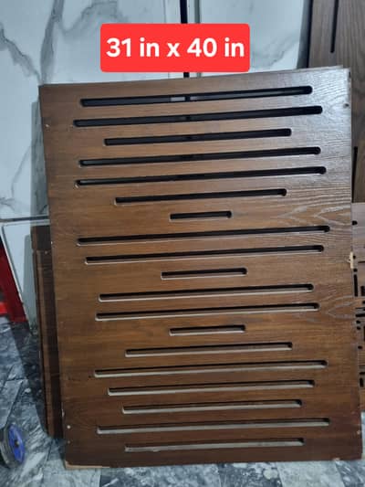 acoustic panel MDF sheets  for home theaters sound treatment