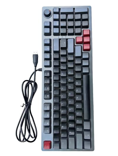 96 keys Mechanical Gaming keybaord with Knob (KL114)