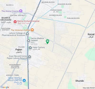 10 Marla Residential Plot 168 G4 PUP For Sale In Bahria Orchard Phase 4 Block G4 POSSESSION UTILITY PAID