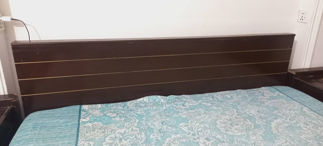 king size double bed set,  complete set 7