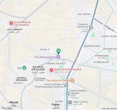1 Kanal Fully Developed Prime Location Plot In Phase 1 Bahria Orchard
