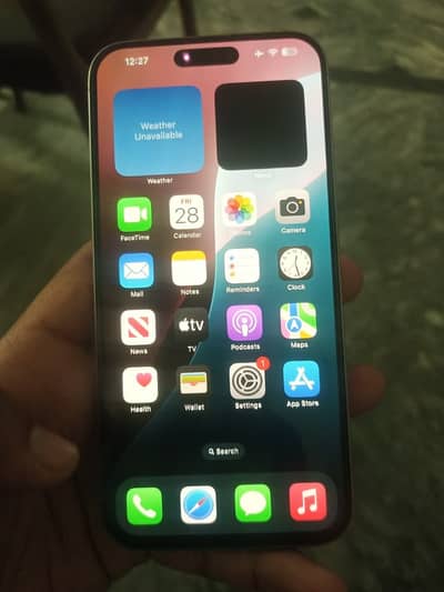 Apple iPhone 15 pro max white tatinuim