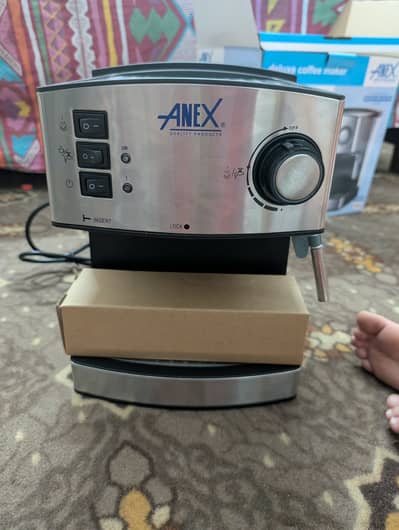 ANEX Deluxe Coffee Maker –AG 825  Brand New