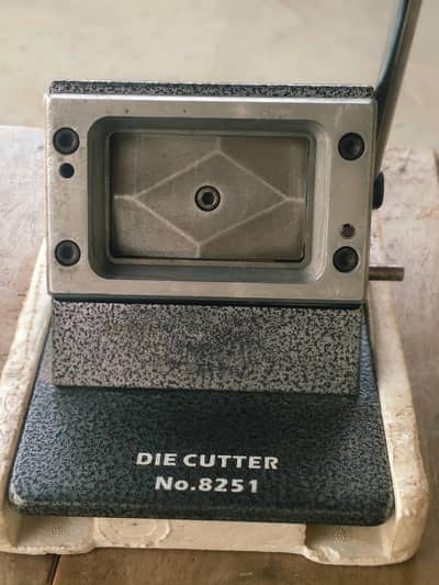 PVC Die Cutter Machine For Sale – Complete Box