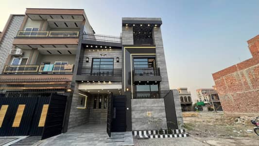 5 Marla Brand New Modern House For Sale In Al Rehman Garden Phase 2 | 5 Master Bedrooms | Double Height Lobby | Rooftop BBQ Area | Demand PKR 2.45 Crore