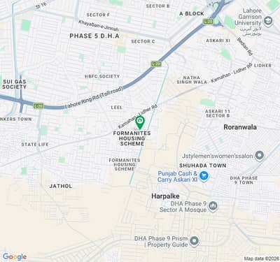 Good Location Affordable Residential Plot For sale In Formanities Housing Scheme - Block LL