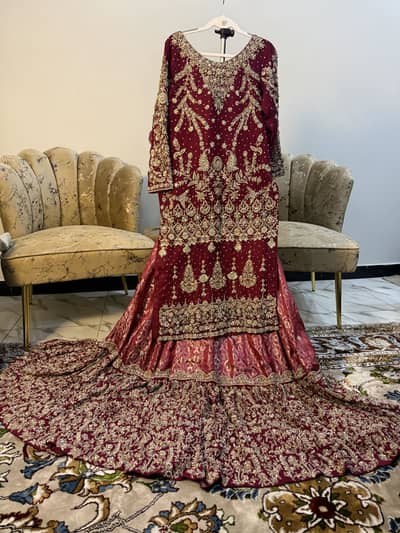 Barat Bridal dress (with jewellery)