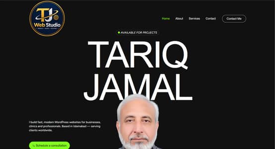 WordPress Website Design — Ecommerce, Clinics, Businesses & Restaurant