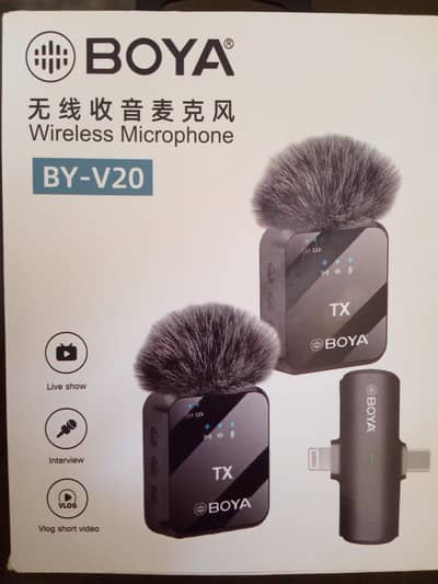 BOYA BY-V20 Wireless Microphone