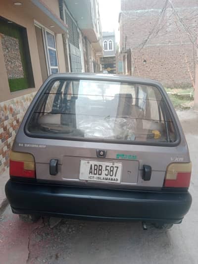 Suzuki Mehran VXR 2016 1 Owner only 2 left doors touches paint baqi ok
