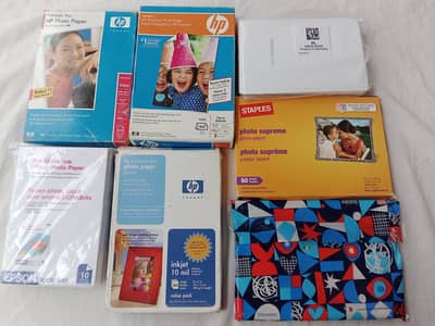 premium high quality glossy photo sheets brand (HP-epson-staples)