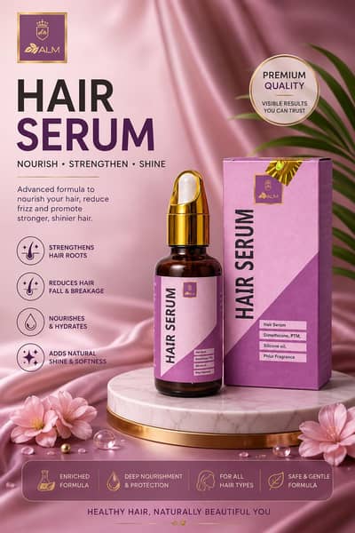  Say Goodbye to Frizzy Hair – Try Our Hair Serum!