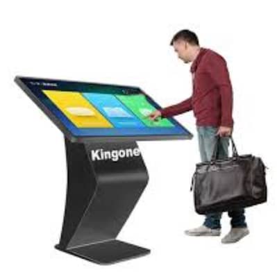 Digital Kiosk Standee -Digital Interactive Podium Signage -SMD Screen