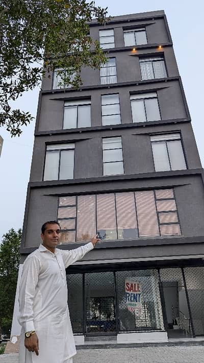 Prime 2.86 Marla Used Commercial Plaza | 4 Floors | Super Hot Location | Model Town Lahore