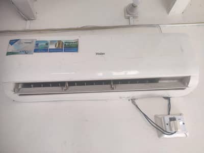 Haier ac for sale 1.5 ton simple. condition wise good cooling good .