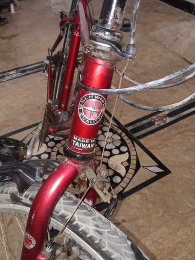 Original Schwinn Hybrid Bicycle - Red Color - 21 Speed - Karachi