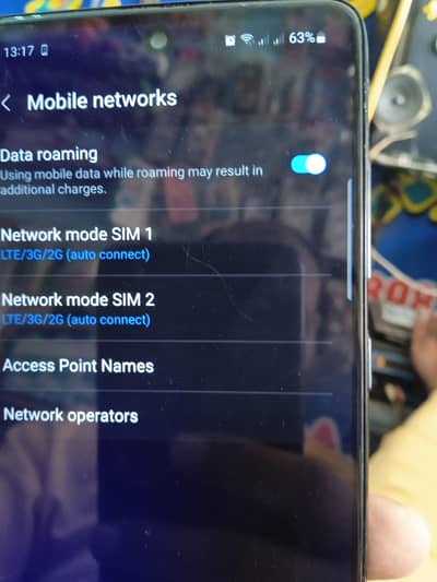 Samsung Mobile A51 used 16000