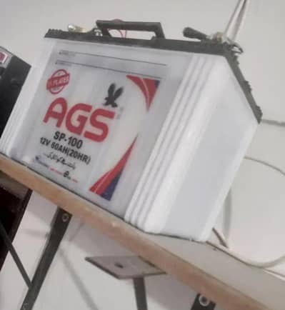 AGS Battery in warranty SP100 12V 60AH 11 plates  20hrs