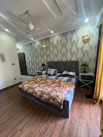Makkah Tower one bedroom apartment fully luxury furnished available for rent location E-11/4 Islamabad